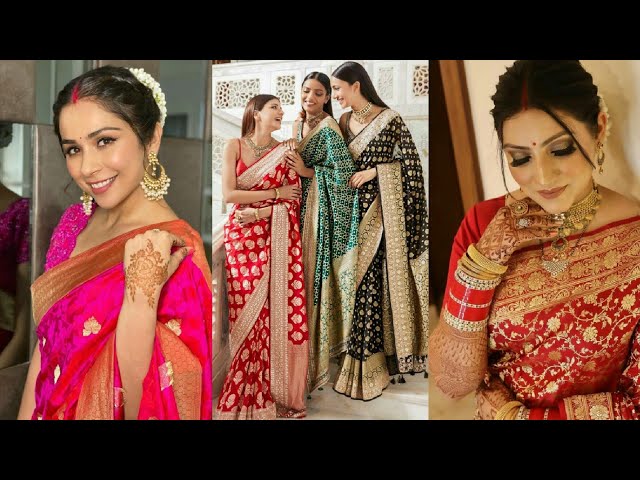 Kriti's Bride - Beautiful natural reception look in red... | Facebook