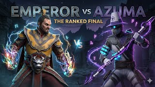 Long live the emperor | Epic ranked match between The Royal and Azuma