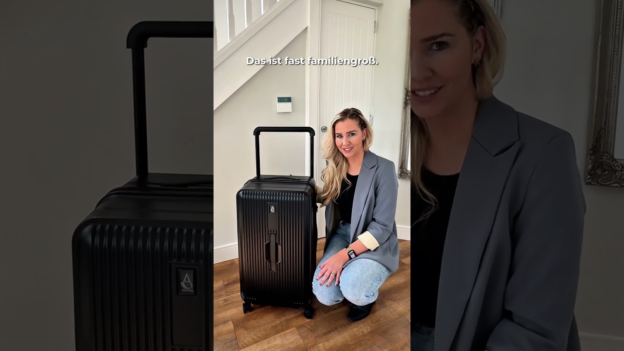 Aerolite M-Lite Reisekoffer 112 L – Mit 4+1 Rollen, TSA-Schloss, Wasserdichtem Fach