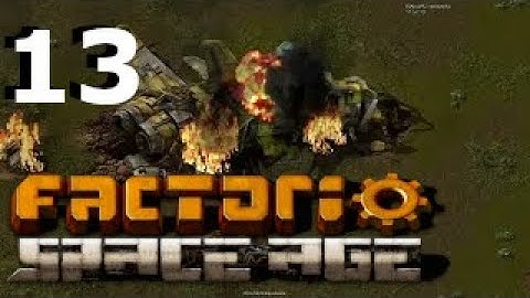 Factorio Space Age E13 - Rocket Silo and getting ready for Space