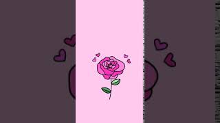 Cutepinkroseillust Animated