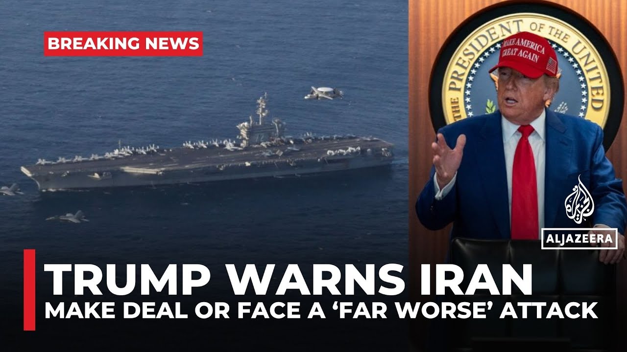 Trump escalates Iran rhetoric, warns of attack unless deal is reached