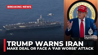 Download Lagu Trump escalates Iran rhetoric, warns of attack unless deal is reached MP3