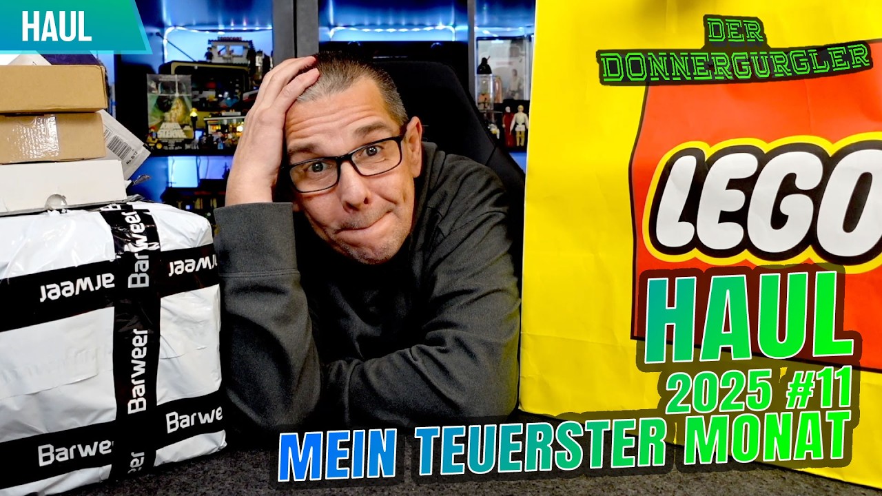 Lego und Klemmbausteine Haul Nr. 11 - Dezember 2025 - Es ist etwas eskaliert