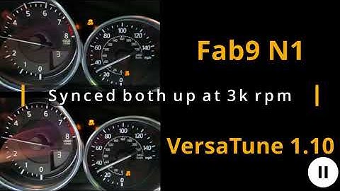 Fab9 N1 base tune vs VersaTune 1.10 (ND2 Miata)