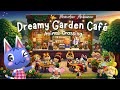 ☕Dreamy Garden Café w/ Calm Jazz Music | Cute Animal Crossing BGM for Studying, Focus & Relaxation 🍒