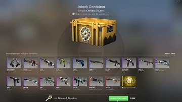Opening a CS:GO case until i get a knife #1