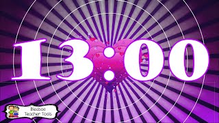 13 Minute Exploding Heart Countdown Timer