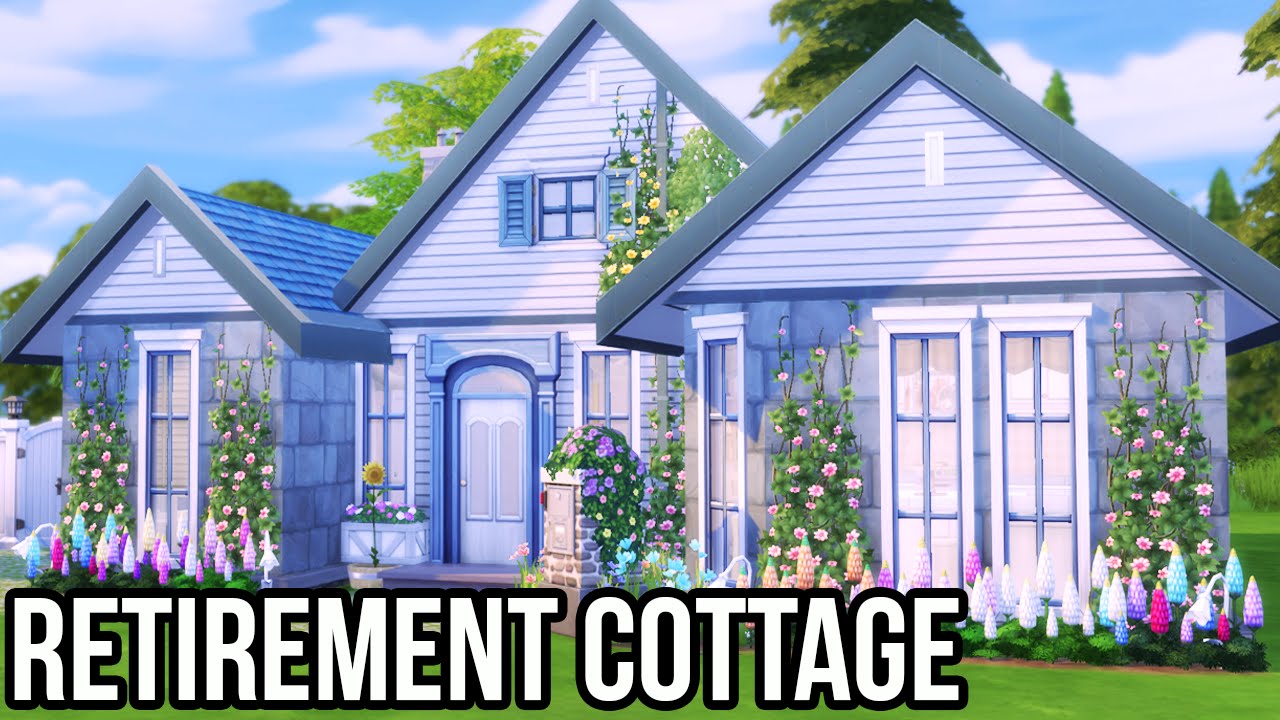 The Sims 4 Speed Build Retirement Cottage YouTube