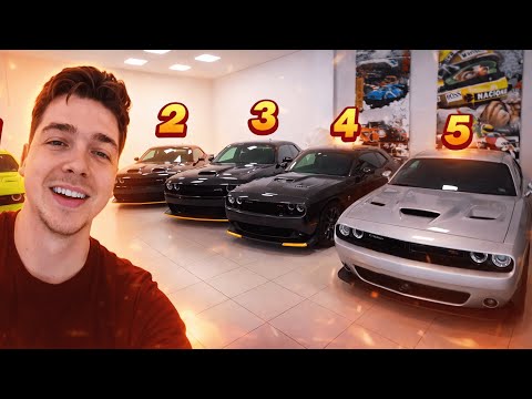 A diferença entre 5 Challengers no Brasil!