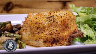 Lemon Pepper Chicken Thighs - Air Fryer Recipes - Ninja Foodi XL Pro Air Oven