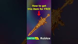 FREE UGC LIMITED - HOW TO GET UGC Waffle Necromancer Sword #roblox #freeugc #ugc