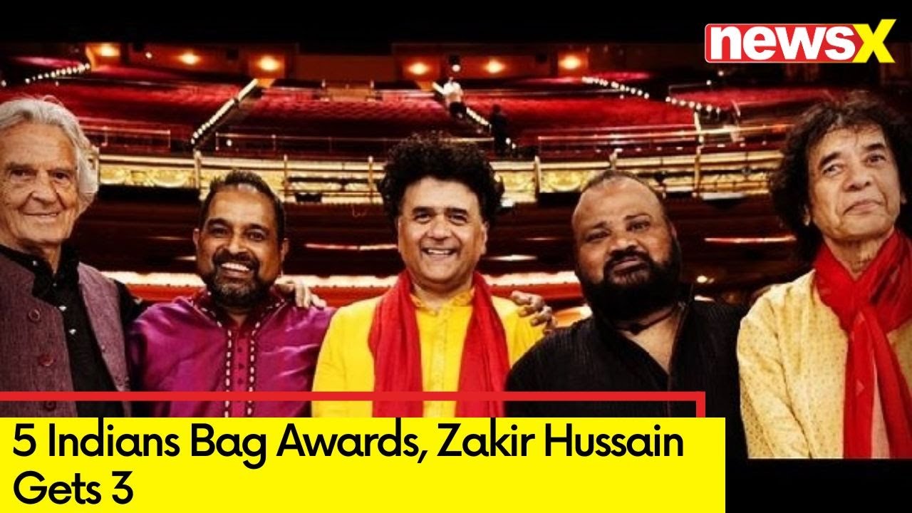 5 Indians Bag Awards | Zakir Hussain Gets 3 | India Shines At 66th