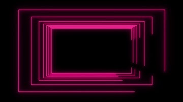 Frame animated free, Neon Light Frame no copyright, animated border, glowing frame, frame video 22