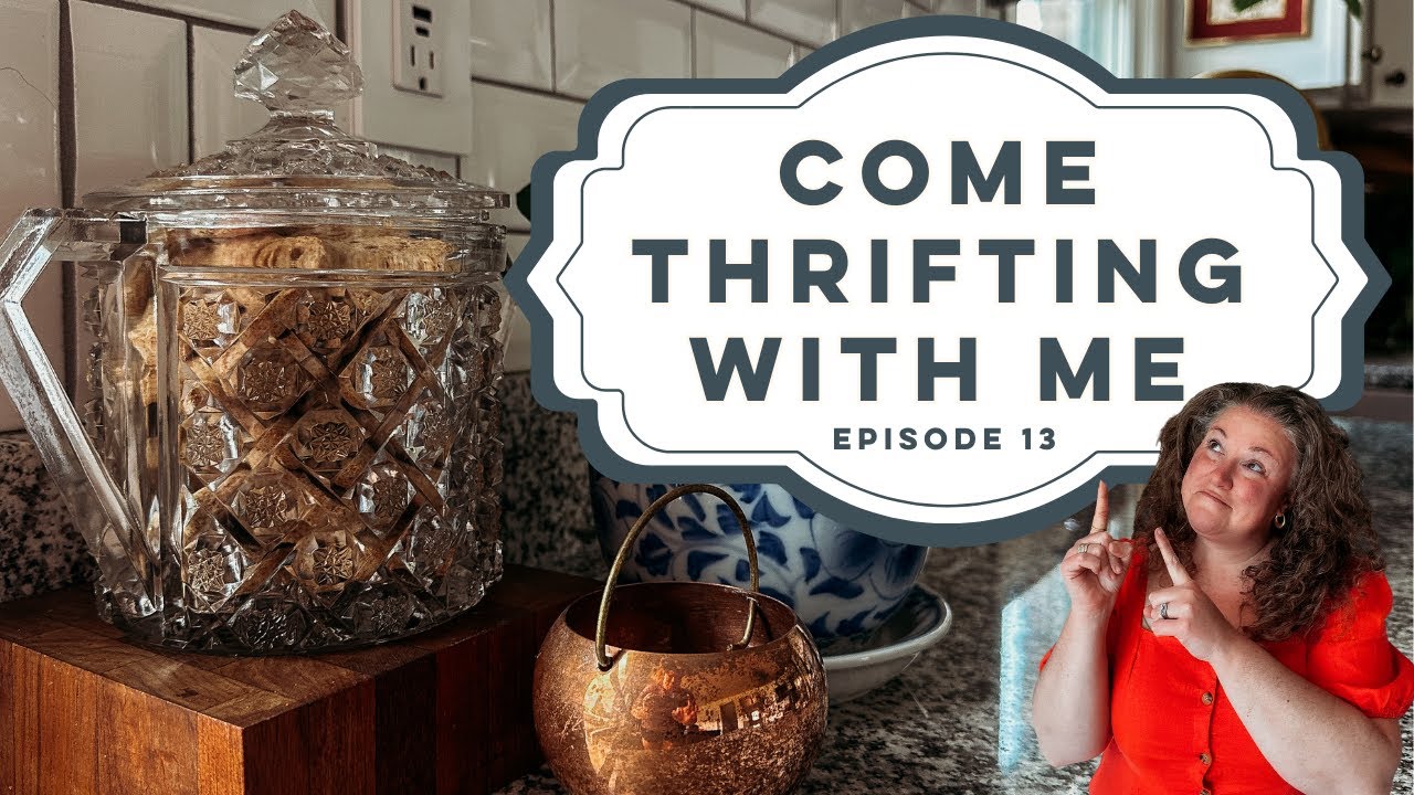 EPISODE 13 come thrifting with me - I visited the same thrift store 5 days in a row!