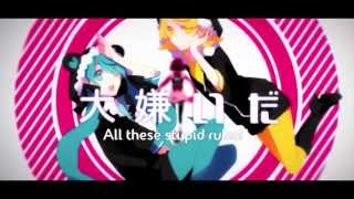 Video voorbeeld van "A Female Ninja, But I Want To Love (English Cover)【rachie + JubyPhonic】クノイチでも恋がしたい"