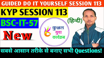 KYP SESSION 113 DO IT YOURSELF || GUIDED DO IT YOURSELF SESSION 113 || KYP SESSION 113