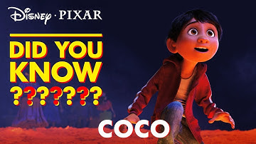 Pixar Did You Know? | Facts About Coco