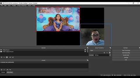 OBS TUTORIAL How to make a transparent background in your video?