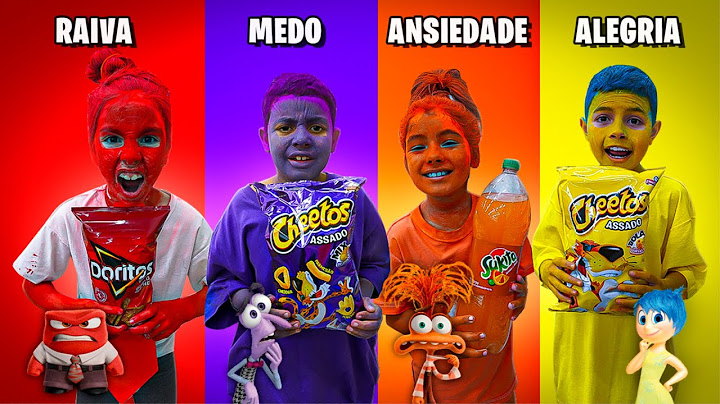 QUEM COMPRAR MAIS COMIDA DA SUA COR VENCE!