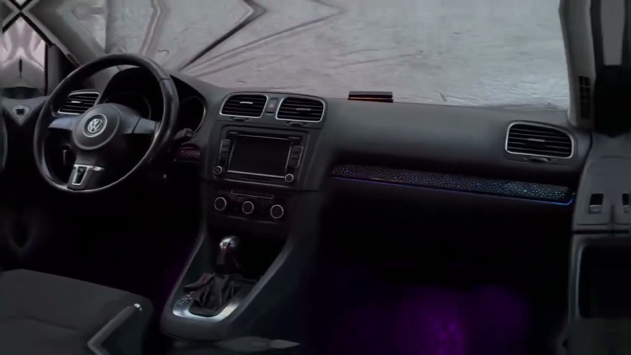 VW golf 6 ambient light