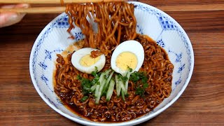 Korean Chapagetti #koreanfood #noodle #lunch #brunch #instant #egg #ramen #ramyun