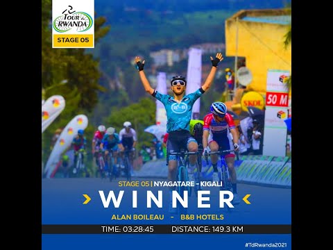 TOUR DU RWANDA: ALAN BOILEAU WINS STAGE 5