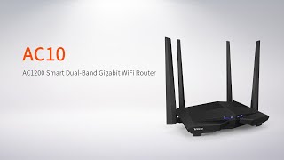 Tenda AC10    /    11AC Routers    /    AC1200 Dual Band Gigabit WiFi Router