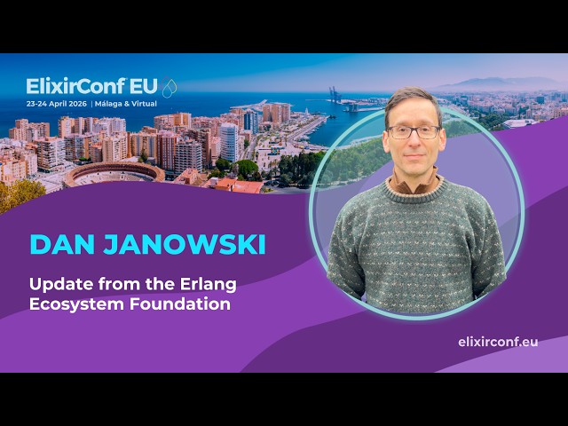 Update from the Erlang Ecosystem Foundation
