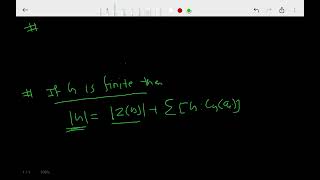 13  State the class equation for a finite group