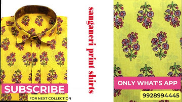 sanganeri print shirts | wholesale and retail jaipur | collection no 1 #sanganeriprint #jaipurprint