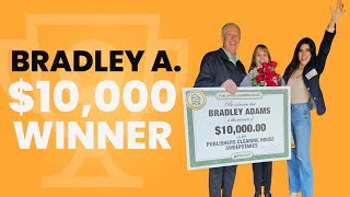 PCH Winner: Bradley A. of CA Won $10,000.00!