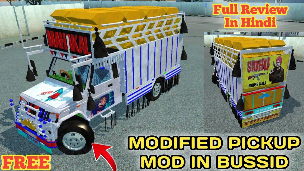 🔴Download Modified Pickup Mod In Bus Simulator Indonesia | Bus ...