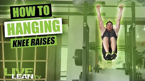 How To Do HANGING KNEE RAISES | Exercise Demonstration Video and Guide