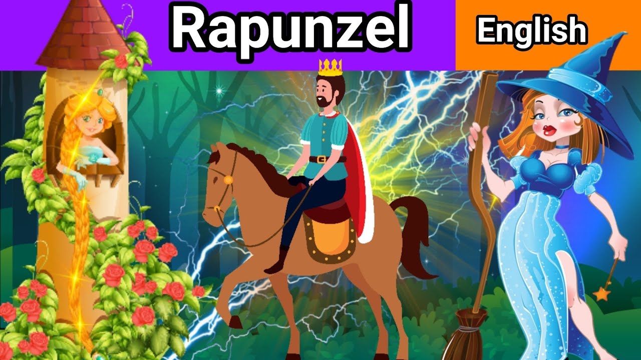 Saba's Stories : Rapunzel , English Fairy Tales