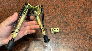 Built for Picatinny Rail! Camo Bipod by CVLife