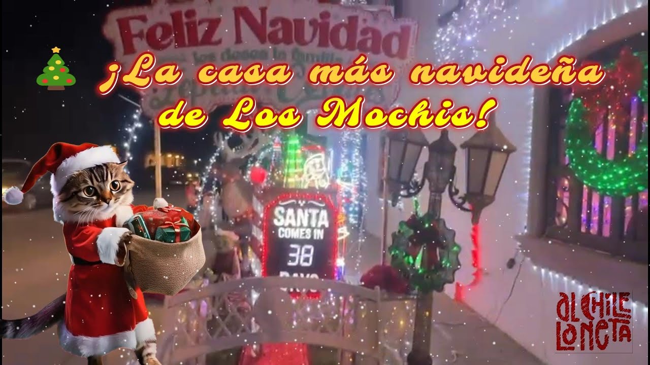 ¡La casa más navideña de Los Mochis! 🎄✨ Luces, inflables y pura magia  Al Chile La Neta