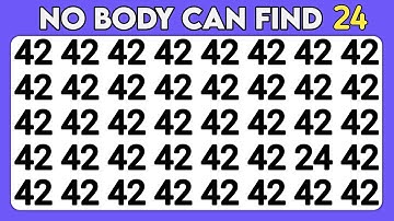 Vind de vreemde eend in de bijt | Test je visuele vaardigheden | Cijfer- en lettereditie.