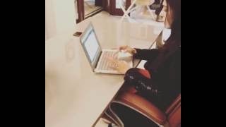 Archana Vijaya Showing Her New Skill On Camera