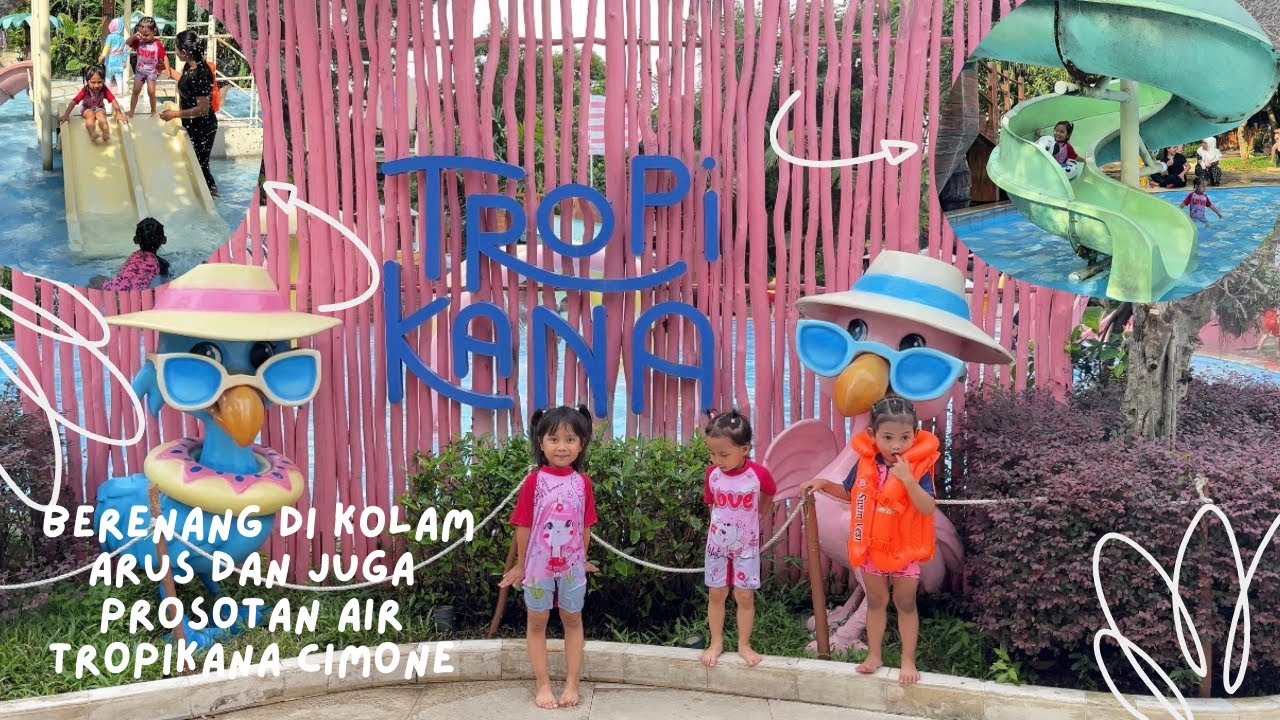 BERENANG DI TROPIKANA CIMONE ADA BANYAK PEROSOTAN AIRNYA