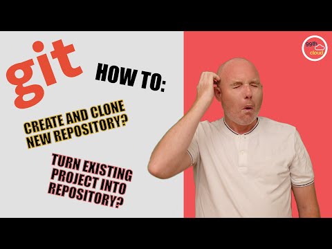 How to create a GIT repository and turn existing project into a repository