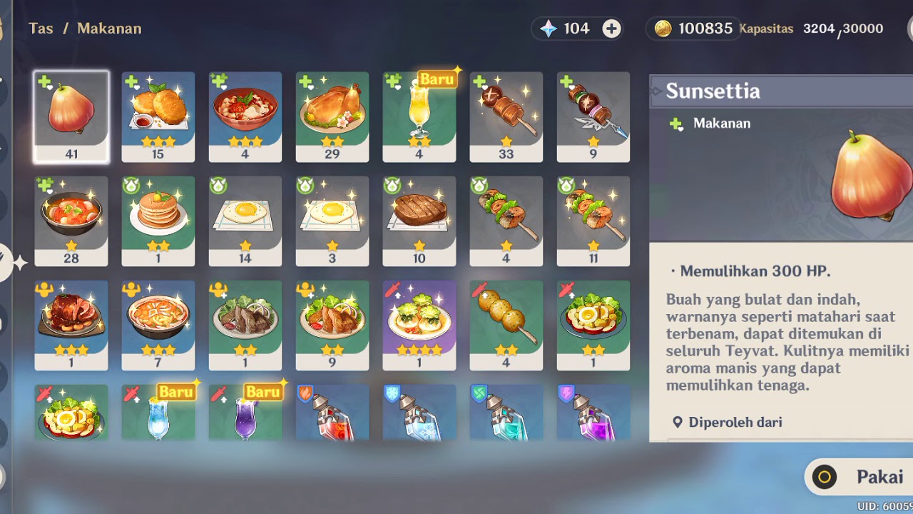 How to Get "Black-back Perch Stew Food x4", Genshin Impact.