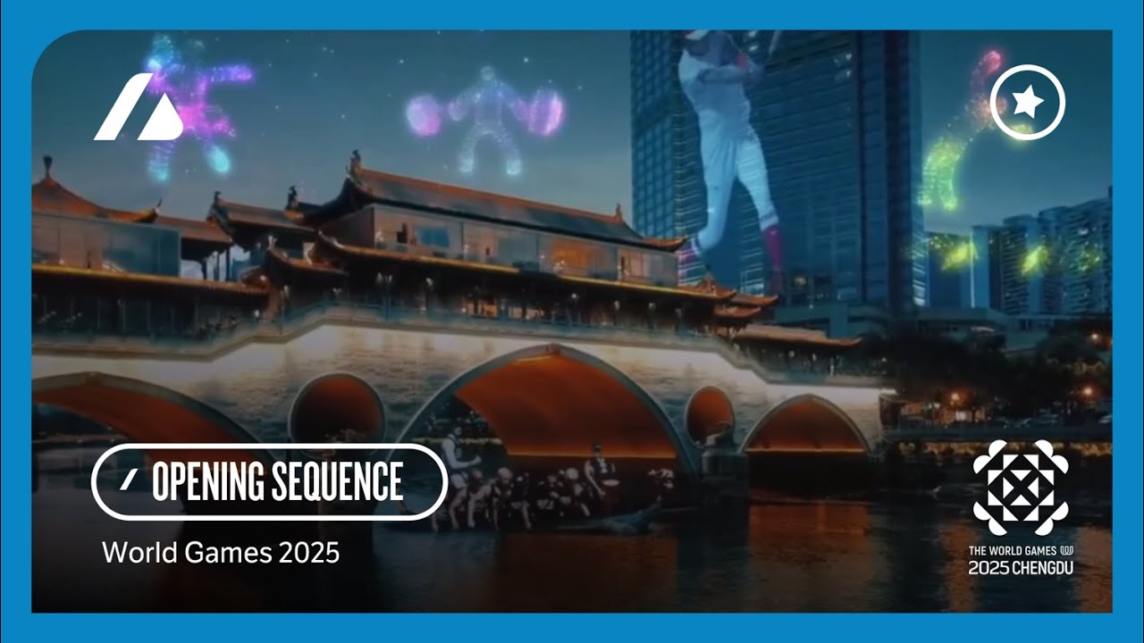 Chengdu 2025 IWGA World Games - ISB Broadcast Opening Sequence
