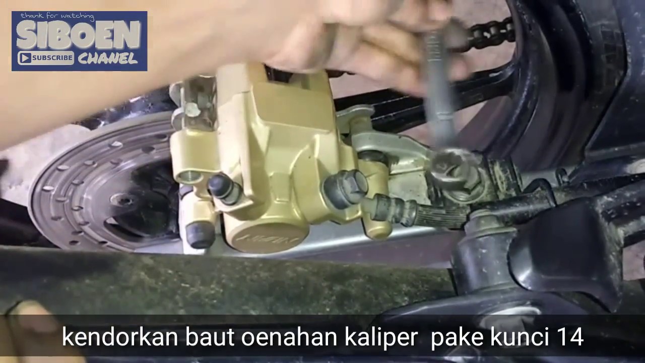 Stel rantai dan pasang kampas utk pemula # Siboen tutor