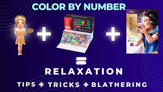 Famous Color by number |Join me as I color a page I chat about why and how I do it Profile