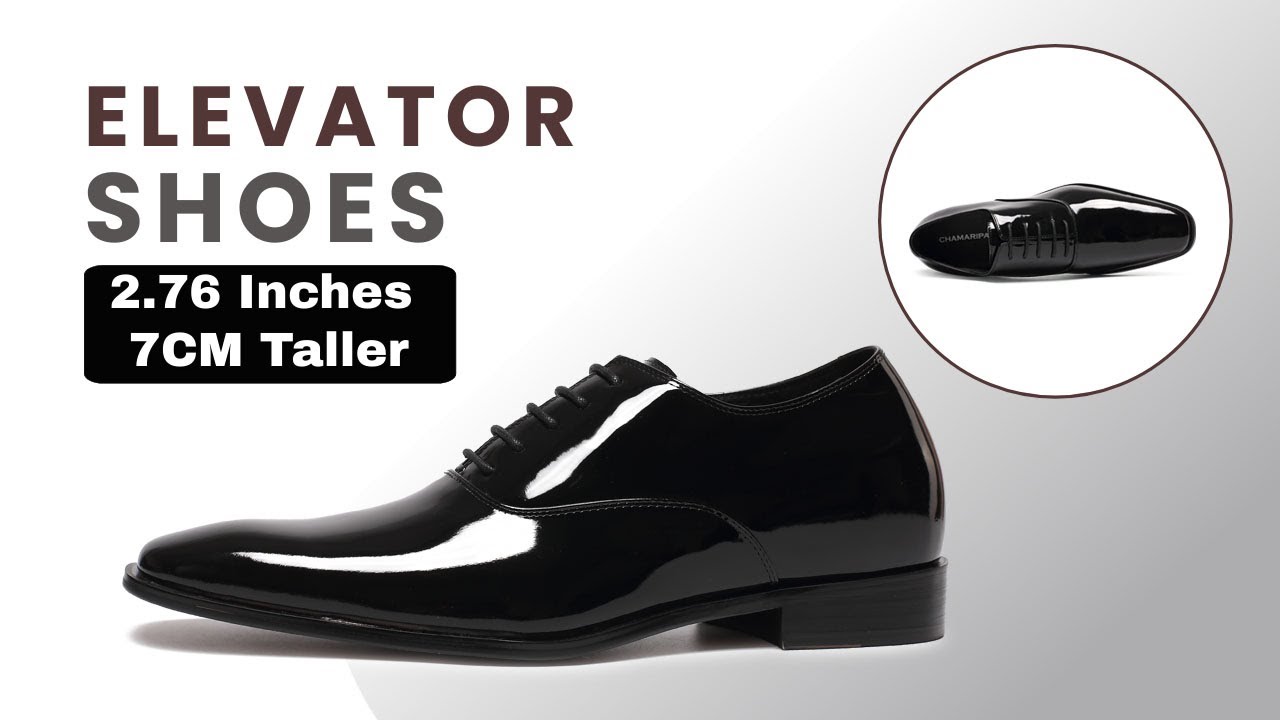 2.76 Inches / 7 CM Height Increasing Men's Shoes Chamaripa Shoes