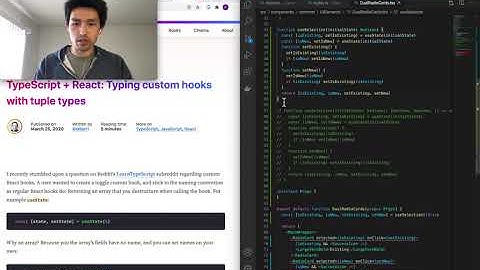 React Custom Hooks Typescript Type Error