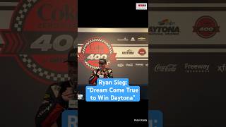 Ryan Sieg: Dream Come True to Win Daytona #Shorts
