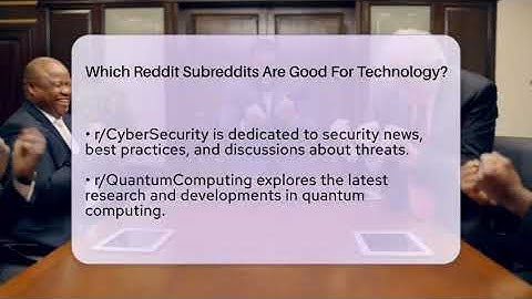 Which Reddit Subreddits Are Good For Technology? - Everyday-Networking