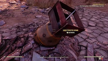 Undetonated Bomb - Fallout 76